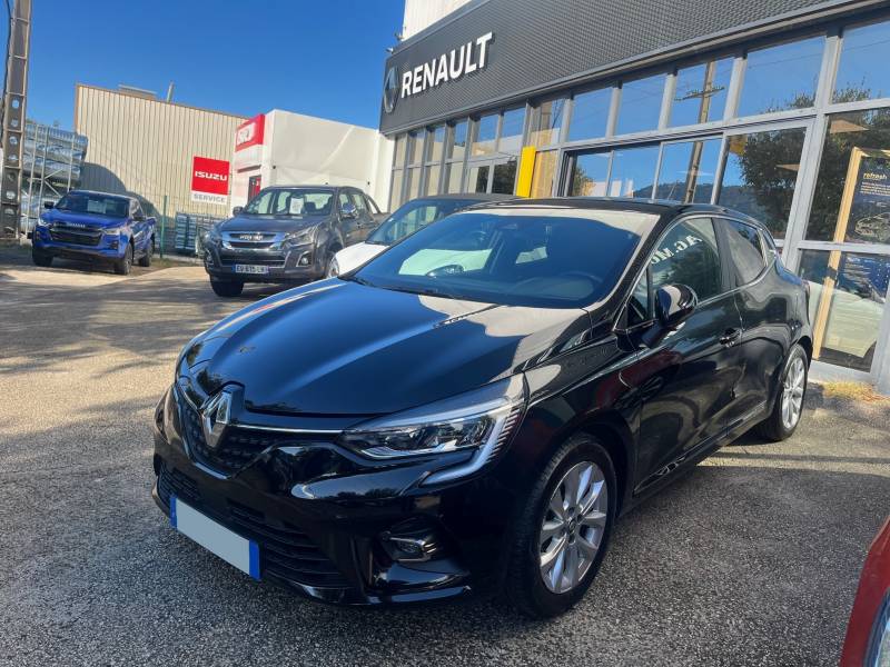 VENDU RENAULT CLIO V TCE 100 INTENS NOIR EN OCCASION  A AUBAGNE